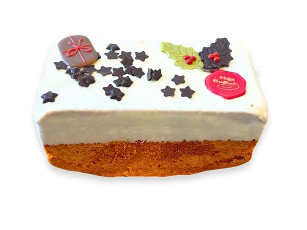 Luxe Fondant Kerstcake