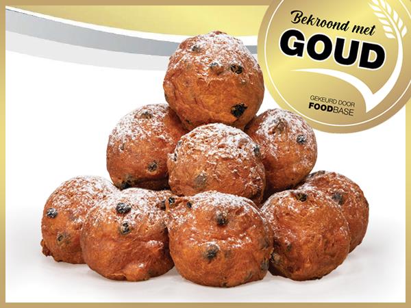 Gevulde oliebollen 10 voor €10+1 gratis&nbsp;